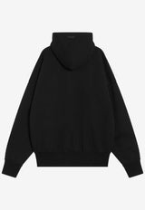 Fear Of God Logo Patch Hooded Sweatshirt Black FG25FW12-121TER/R_FEARG-001