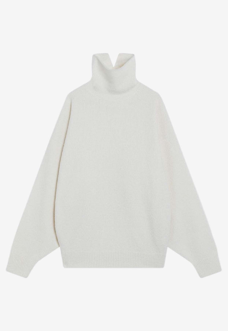 Fear Of God Turtleneck Knitted Wool Sweater White FG25FW20-209WBO/R_FEARG-051