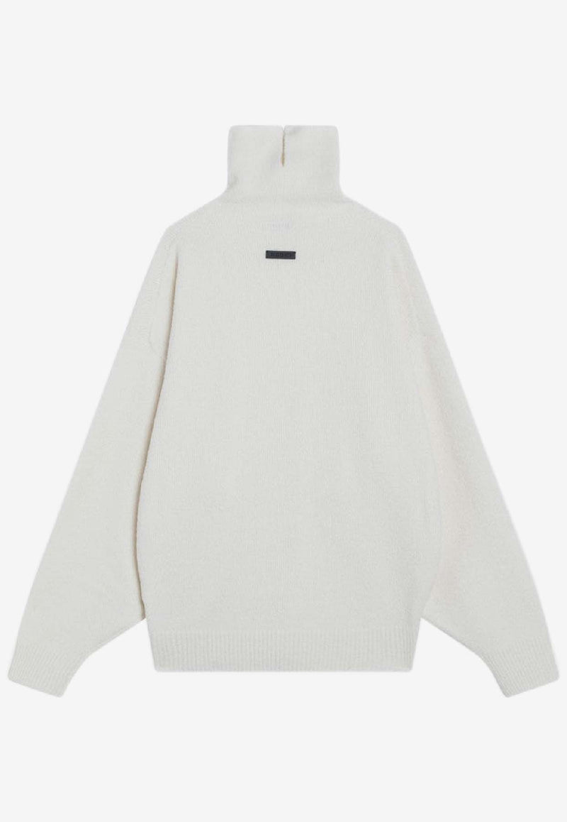 Fear Of God Turtleneck Knitted Wool Sweater White FG25FW20-209WBO/R_FEARG-051