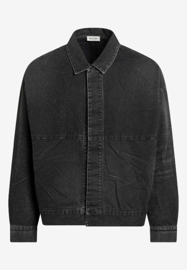 Fear Of God Faded Canvas Jacket Black FG25FW42-423CNV/R_FEARG-020