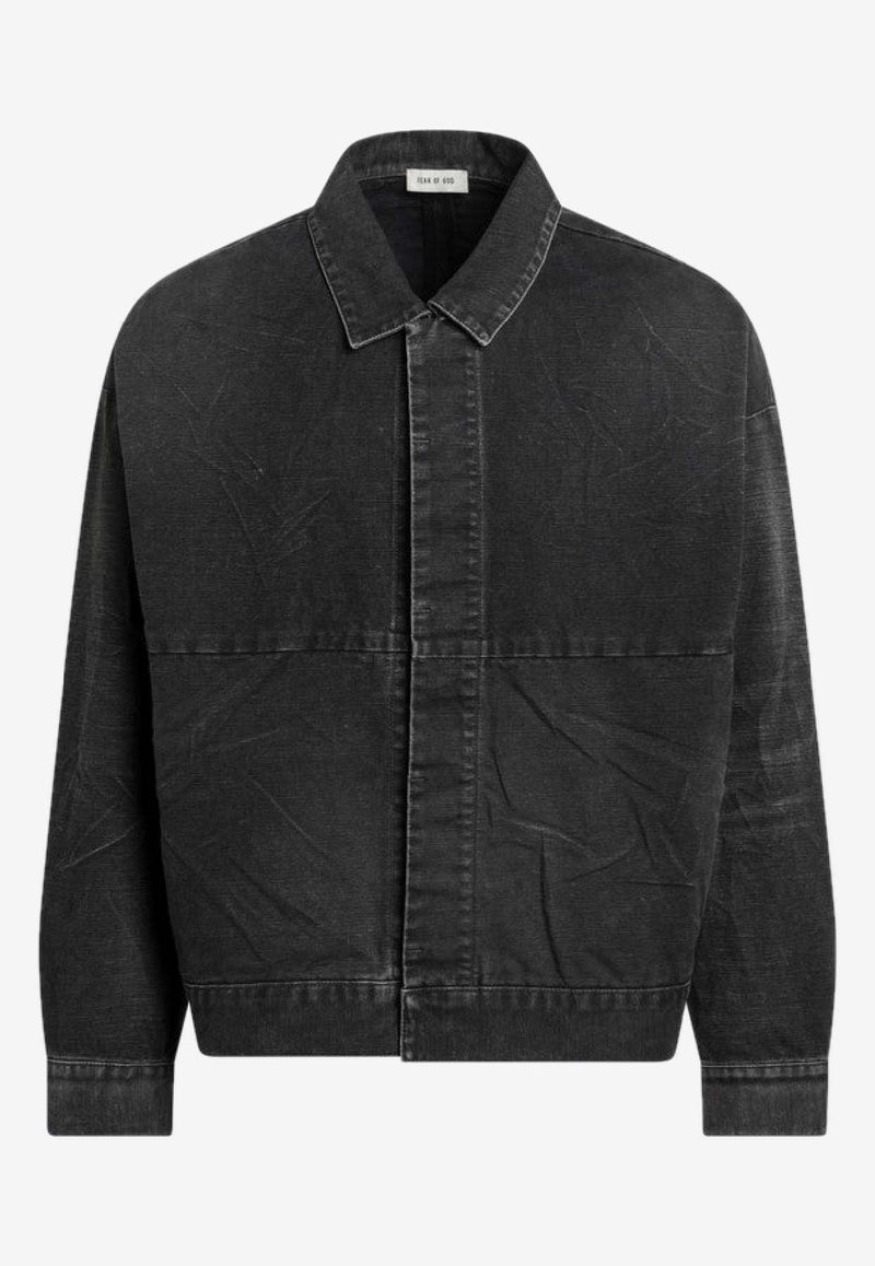 Fear Of God Faded Canvas Jacket Black FG25FW42-423CNV/R_FEARG-020