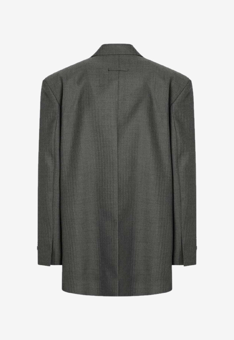 Fear Of God Single-Breasted Wool Blazer Gray FG25FW62-620HWH/R_FEARG-098