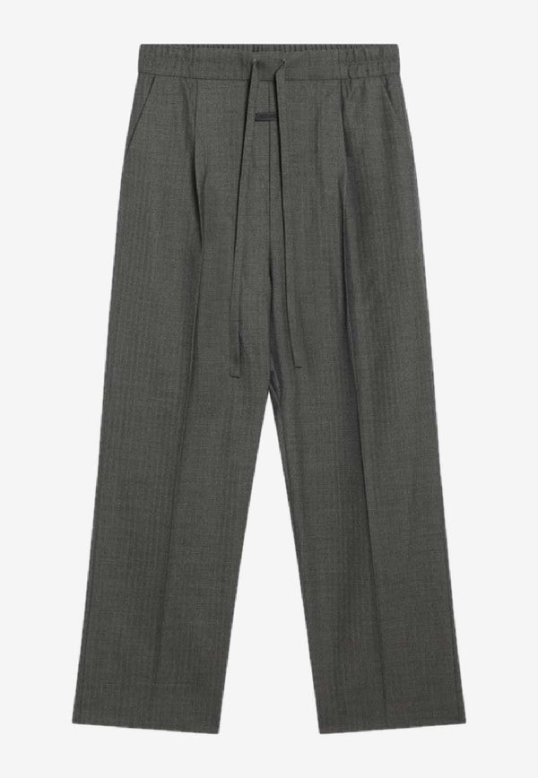 Fear Of God Drawstring Wool Pants Gray FG25FW65-650HWH/R_FEARG-098