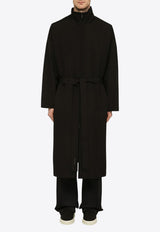 Fear Of God High-Neck Wool Trench Coat Black FG830-042WCR/O_FEARG-001