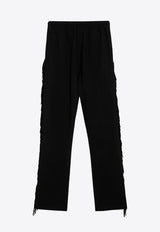 Fear Of God Fringed Track Pants Black FG840-021KNT/O_FEARG-001