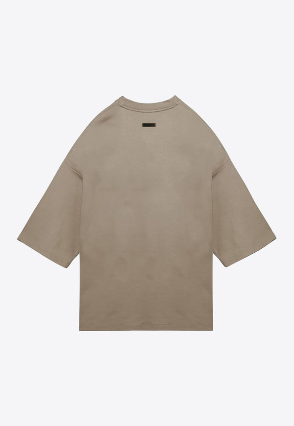 Fear Of God 8 Milano Embroidery Oversized T-shirt Beige FG850-2052VIS/O_FEARG-260