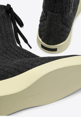 Fear Of God Moc Knit High-Top Sneakers Gray FG882-141WOO/O_FEARG-071