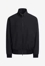 Fear Of God Zip-Up Bomber Jacket Navy FGE230-327HTW/Q_FEARG-415