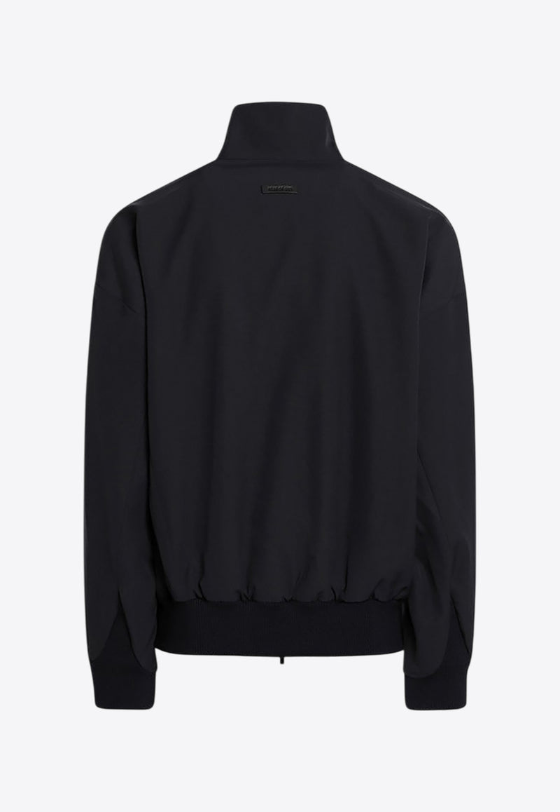 Fear Of God Zip-Up Bomber Jacket Navy FGE230-327HTW/Q_FEARG-415