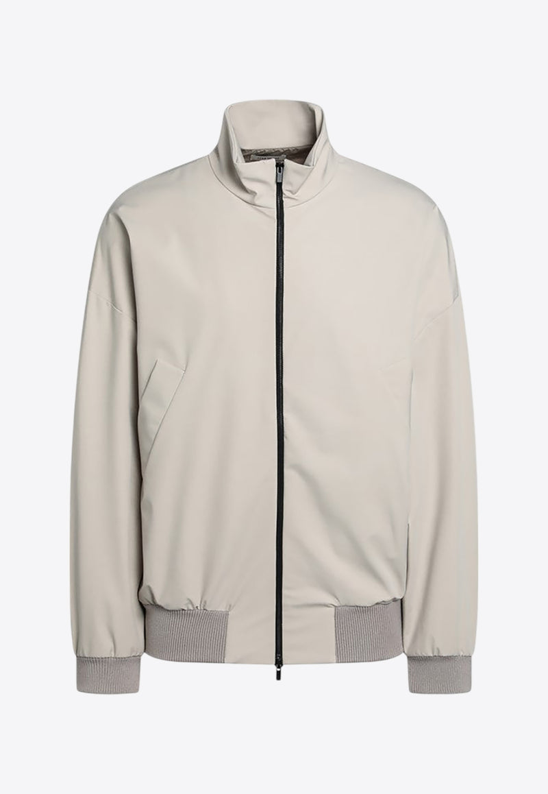 Fear Of God Zip-Up Bomber Jacket Gray FGE230-327PON/Q_FEARG-024