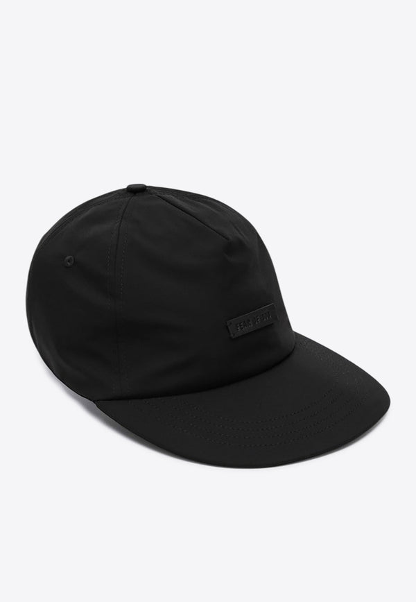 Fear Of God Logo Label Baseball Cap Black FGE270-031PON/Q_FEARG-001