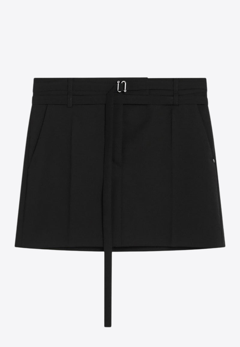 Sportmax Fify Mini Wool Skirt Black FIFYCO/R_SPORM-003