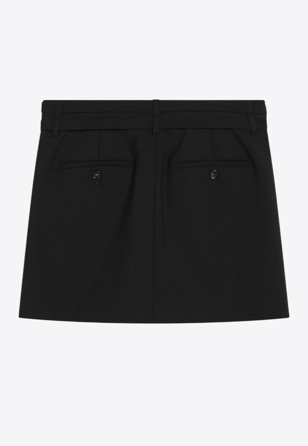 Sportmax Fify Mini Wool Skirt Black FIFYCO/R_SPORM-003