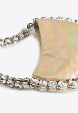 L'alingi Flexible Eternity Crystal-Embellished Bag FLEXIBLEETERNITYGOLD