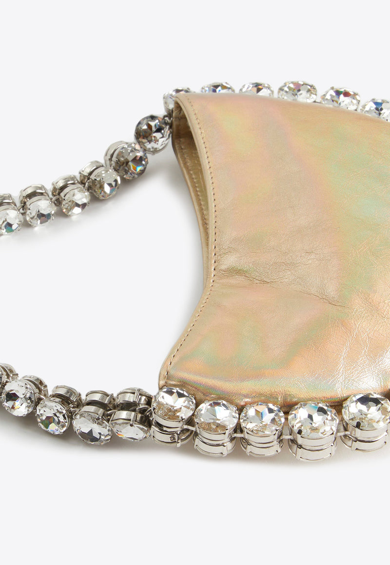 L'alingi Flexible Eternity Crystal-Embellished Bag FLEXIBLEETERNITYGOLD