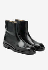 Lemaire Leather Ankle Boots  Black FO0236LL0157/R_LEMAI-BK999