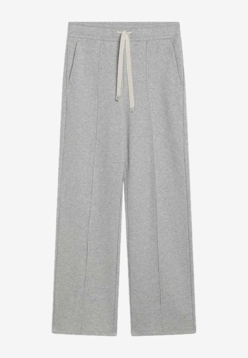 Weekend Max Mara Folk Drawstring Track Pants Gray FOLKCO/R_MAXMW-002