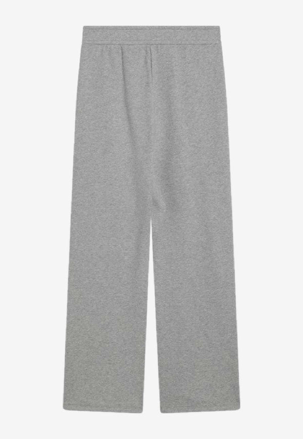 Weekend Max Mara Folk Drawstring Track Pants Gray FOLKCO/R_MAXMW-002