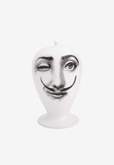 Fornasetti La femme Aux Moustaches Vase White FOR-10535