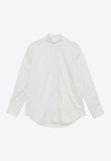 Fendi Long-Sleeved Poplin Shirt FS8170ARU3/O_FENDI-F1F3H