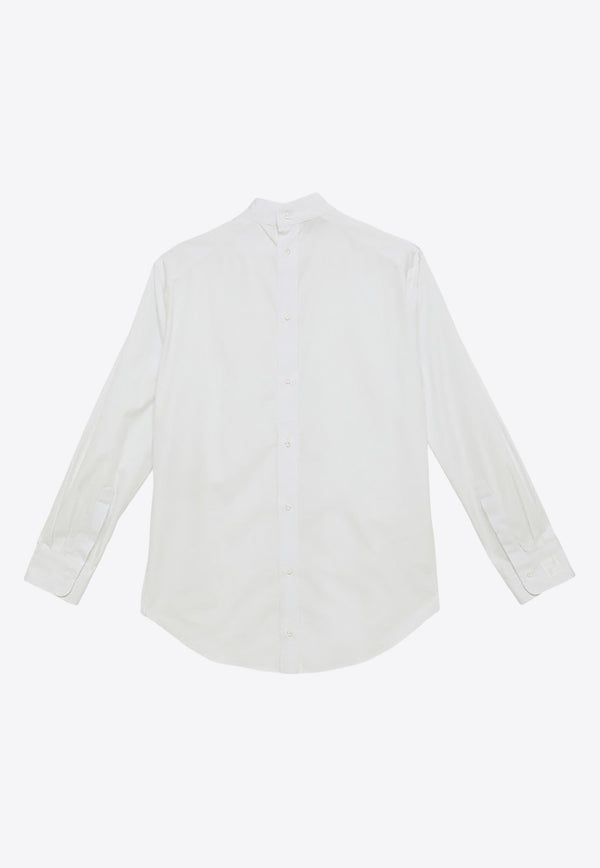 Fendi Long-Sleeved Poplin Shirt FS8170ARU3/O_FENDI-F1F3H