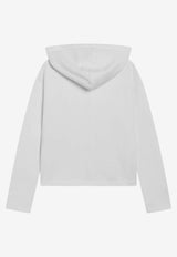 AMI PARIS Ami De Coeur Zip-Up Sweatshirt White FSW783730/S_AMI-100