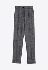 Dolce & Gabbana Tailored Tweed Wool Pants Gray FTAM2TFM2G4/P_DOLCE-S8030