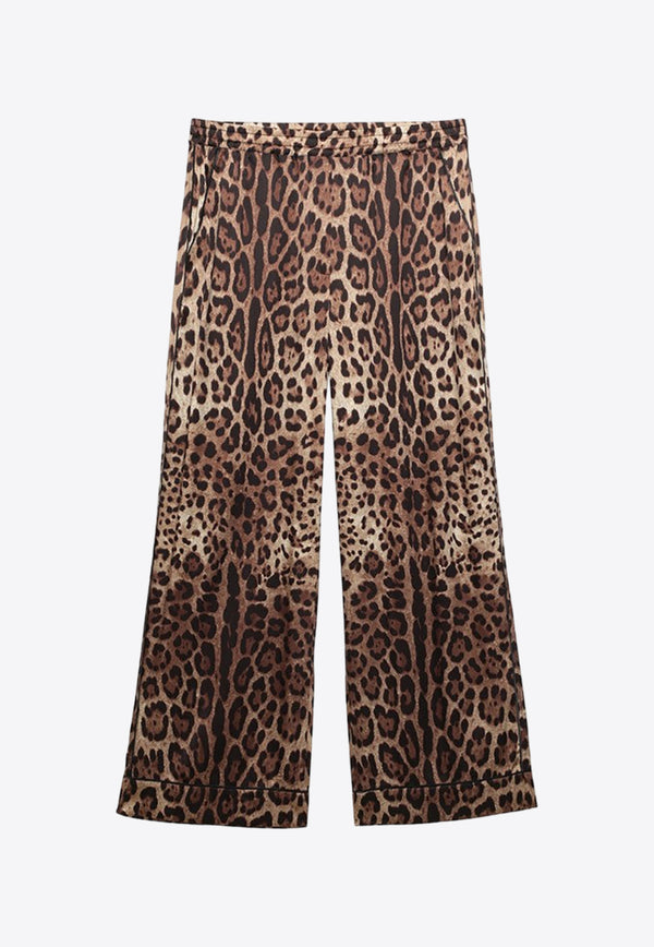 Dolce & Gabbana Leopard-Print Satin Pajama Pants FTAMPTFSAXY/O_DOLCE-HY13M