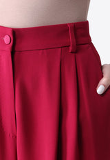 Dolce & Gabbana Tapered-Leg Tailored Pants Red FTB10T FURDV F4079