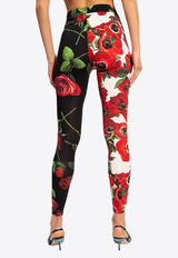 Dolce & Gabbana Floral Print Leggings Multicolor FTB1IT GDX81 S9000