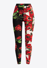 Dolce & Gabbana Floral Print Leggings Multicolor FTB1IT GDX81 S9000