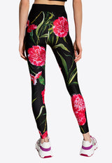 Dolce & Gabbana Floral Print Leggings Multicolor FTB5TT FPG9U HN3QF