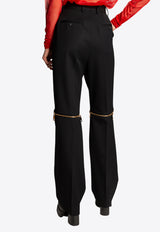 Dolce & Gabbana Cut-Out Straight-Leg Pants Black FTB9UT FU208 N0000