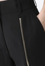 Dolce & Gabbana Straight-Leg Zip Pants Black FTB9YT FUBAJ N0000