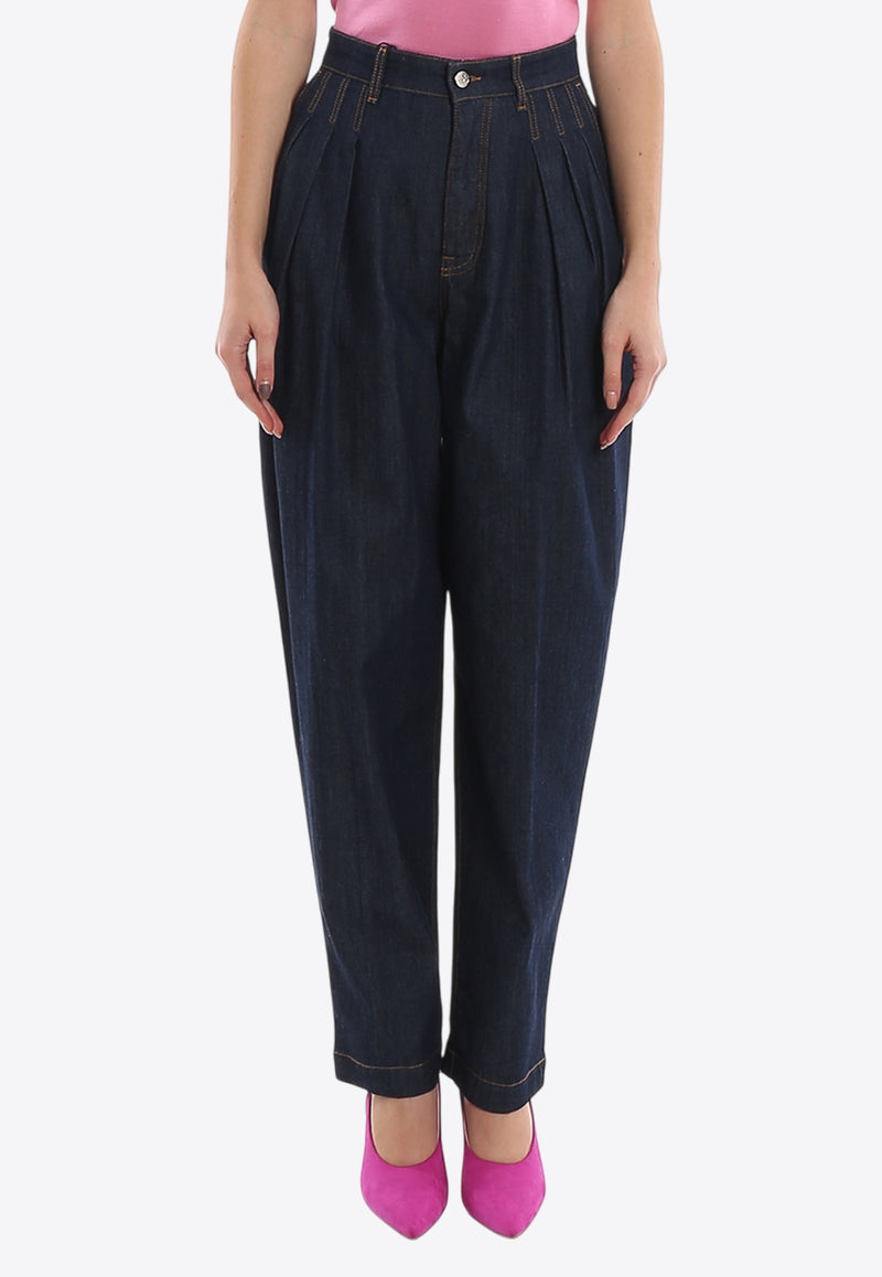 Dolce & Gabbana Denim Balloon Pants Blue FTBPDD G899T B3681