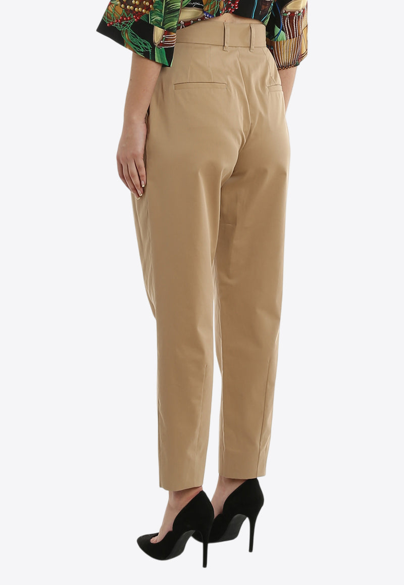 Dolce & Gabbana Straight-Leg Pants Beige FTBVBT FUFJ9 M0263