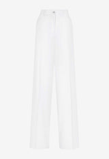 Dolce & Gabbana Mid-Rise Flared Pants FTC0VT FUFJR W0001