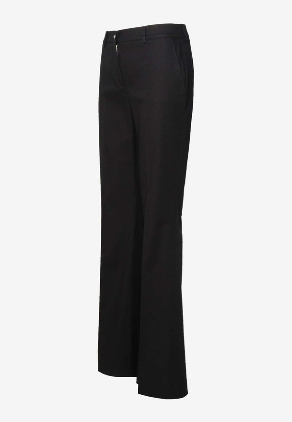 Dolce & Gabbana Flared Pleat-Front Pants FTC2MT FUFJU N0000