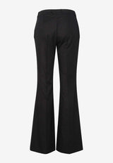 Dolce & Gabbana Flared Pleat-Front Pants FTC2MT FUFJU N0000