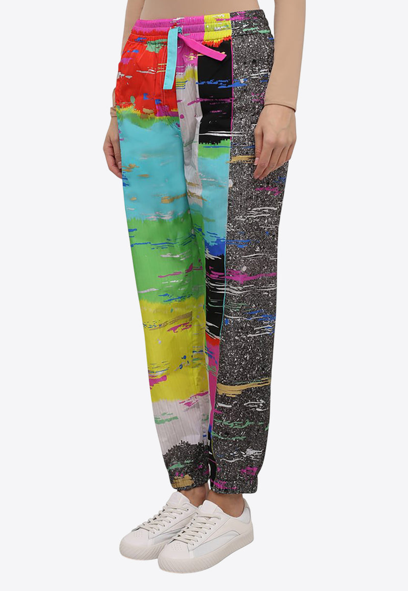 Dolce & Gabbana Abstract-Print Track Pants Multicolor FTCB4T FHMHW HH3FI
