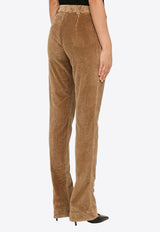 Dolce & Gabbana Stretch Corduroy Bell Bottom Pants Beige FTCX6TFUWDU/N_DOLCE-M0868