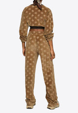 Dolce & Gabbana DG Logo Track Pants Camel FTCYYT FJ7DL M2366