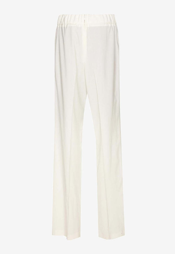 Dolce & Gabbana Logo Straight-Leg Pants FTCZJT GDBWT W0800 White