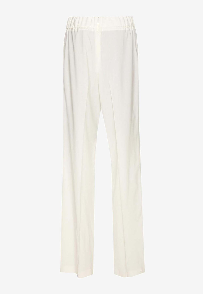 Dolce & Gabbana Logo Straight-Leg Pants FTCZJT GDBWT W0800 White