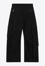 Dolce & Gabbana Crumpled Cargo Pants Black FTDEHTHUMS8/R_DOLCE-N0000