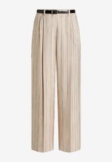 Dolce & Gabbana Regimental Pinstripe Tailored Pants Multicolor FTDMIT FR8AC S8051