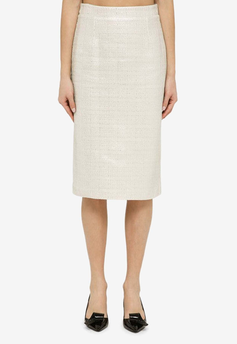 Federica Tosi Boucle Knee-Length Skirt FTE24GO0200TE0193/O_FTOSI-0022