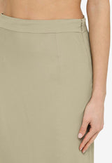 Federica Tosi Silk Blend Midi Skirt FTE24GO0410SE0020/O_FTOSI-0600