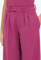 Federica Tosi High-Waist Tailored Pants FTI23PA0520GA0037/N_FTOSI-1169 Pink