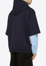 Marni Layered Hooded Sweatshirt Blue FUMU0110Q6UTC301/O_MARNI-00B95